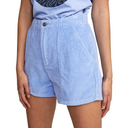 RVCA Daylight Γυναικείο Σορτς Υφασμάτινο Ψηλόμεσο Γαλάζιο AVJNS00190-BLQ0