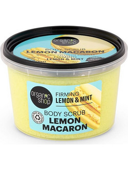 Natura Siberica Organic Shop Firming Lemon Macaron Scrub Σώματος 250ml
