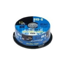 Intenso Εγγράψιμα DVD+R 8x Dual Layer 8.5GB Cake Box 25τμχ