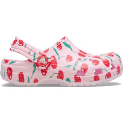Crocs Παιδικά Παπούτσια Θαλάσσης για Κορίτσι Ανατομικά Ροζ Κόκκινα 211170-6ZW