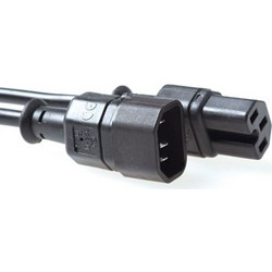 Intronics AK5003 Προέκταση Καλωδίου Τροφοδοσίας IEC C14 to IEC C15 2m