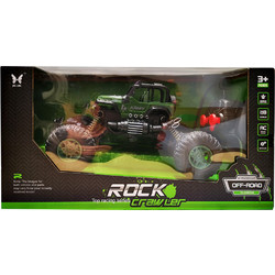 Rock Crawler Τηλεκατευθυνόμενο Τζιπ Off Road 4WD 1:18 Πράσινο 608-1A