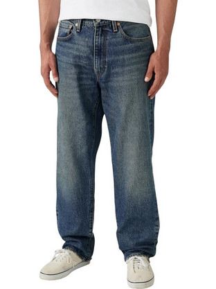 Levi's 568 Ανδρικό Τζιν Παντελόνι Loose Εφαρμογή Navy Μπλε 29037-0059