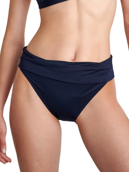 BLU4U Ψηλόμεσο Bikini Slip Navy Μπλε 25365085-04