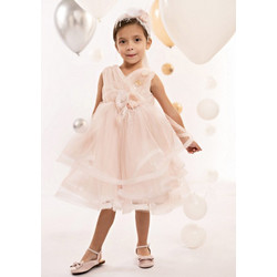 Baby Bloom Βαπτιστικό Φόρεμα 2τμχ 125-103-8990