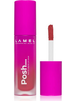 Lamel Posh 405 Long Lasting Matte Κραγιόν Liquid 4gr