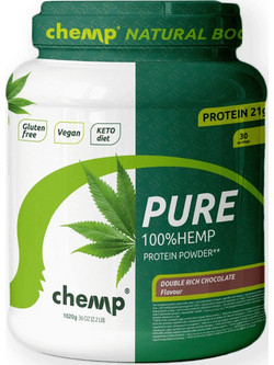 Chemp Pure 100% Hemp Cinnamon Roll Φυτική Πρωτεΐνη Χωρίς Γλουτένη 1.02kg