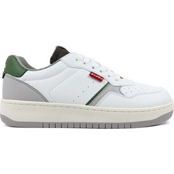 Levi's Παιδικά Sneakers Λευκά Πράσινα Γκρι VUNI0121S-3828
