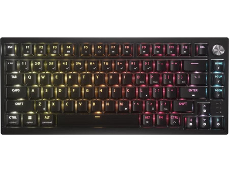 Corsair K65 Plus Ασύρματο Μηχανικό Gaming Πληκτρολόγιο TenKeyLess με Corsair MLX Διακόπτες RGB Black