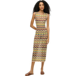 Superdry Midi Καλοκαιρινό Καθημερινό Φόρεμα Πολύχρωμο W8011848A-F4W