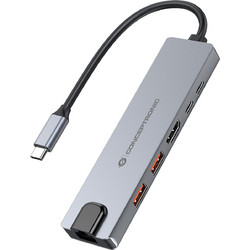Conceptronic DONN29G USB-C Docking Station με HDMI PD Ethernet