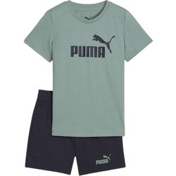 Puma Παιδικό Σετ για Αγόρι Καλοκαιρινό Πράσινο Mint Navy Μπλε 685240-30
