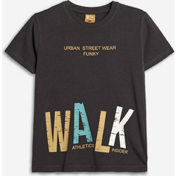 Funky Παιδικό T-Shirt Κοντομάνικο Ανθρακί 125-105116-1
