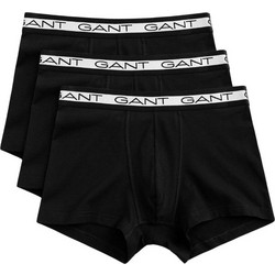 Gant Ανδρικά Μποξεράκια Σετ 3Pack Μαύρα 3G90003053-005