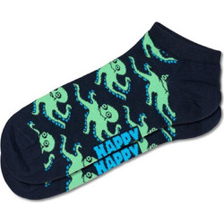 Happy Socks Octopus Βαμβακερές Γυναικείες Κάλτσες Κοντές με Σχέδια Navy Μπλε Τιρκουάζ P003622