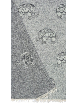 Kentia Balos Πετσέτα Παρεό Θαλάσσης Γκρι 95x170cm