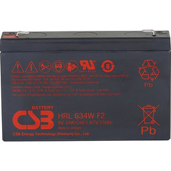 CSB HRL634W Μπαταρία VRLA-AGM 6V 9Ah
