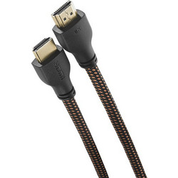 One For All Καλώδιο HDMI 2.1 Braided HDMI Male to HDMI Male 1.5m Black