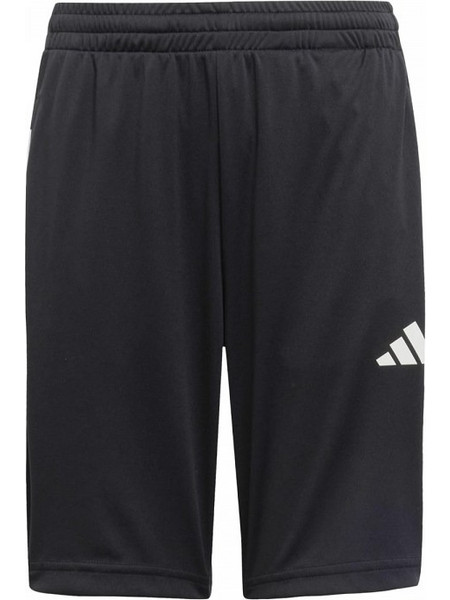 Adidas Παιδική Βερμούδα Υφασμάτινη Μαύρη JJ1038