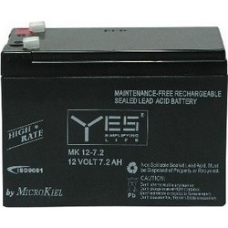 Yes MK12-7.2 F2 Μπαταρία VRLA-AGM 12V 7.2Ah