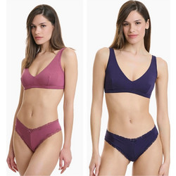 Walk Γυναικεία Brazil με Δαντέλα 2Pack W2014-0361