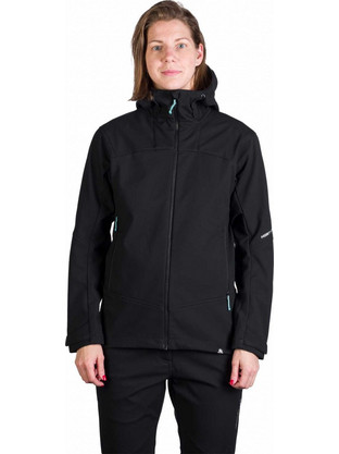 Northfinder Tina Γυναικείο Μπουφάν Χειμωνιάτικο Softshell Μακρύ Αδιάβροχο Μαύρο BU-6240OR-269
