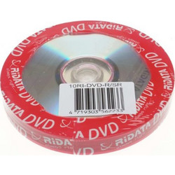 Ridata Εγγράψιμα DVD-R 16x 4.7GB Cake Box 10τμχ