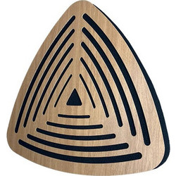iZiSound Petalo Ηχοαπορροφητικό Πάνελ 50.8x53x5cm 1τμχ Wood Omni