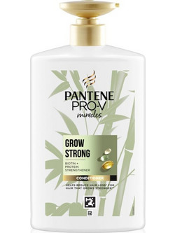 Pantene Pro-V Miracles Grow Strong Conditioner για Επανόρθωση για Ξηρά & Ταλαιπωρημένα Mαλλιά 1lt
