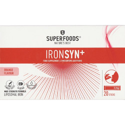 Superfoods Ironsyn+ Οrange 20 Φακελάκια