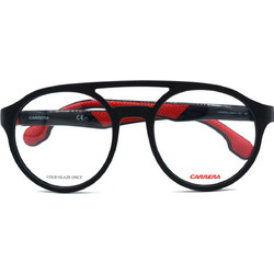 Carrera CA5548V 807 Ανδρικός Σκελετός Γυαλιών Οράσεως Κοκάλινος Μαύρος Κόκκινος