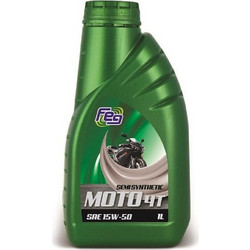 Feg Ημισυνθετικό Λάδι Μηχανής 4T 15W-50 1lt