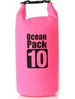 Ocean Pack 25251 Στεγανός Σάκος Ώμου 10lt Ροζ