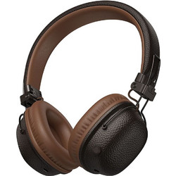 Hoco W64 Ενσύρματα & Ασύρματα Bluetooth Ακουστικά Over Ear Καφέ