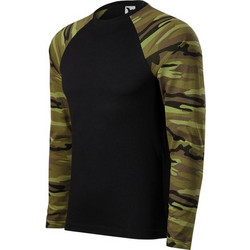 Malfini Camouflage Ανδρικό Αθλητικό T-Shirt Χακί MLI-16634