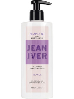 Jean Iver Repair & Deep Moisture Argan Oil Σαμπουάν για Επανόρθωση 300ml
