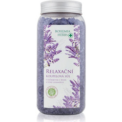 Bohemia Herbs Lavender Άλατα Μπάνιου Κρύσταλλοι 900gr
