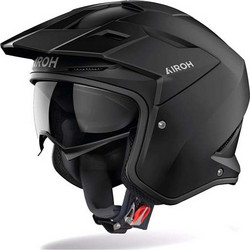 Airoh Kombakt Matt Black Κράνος Μηχανής Jet 1150gr