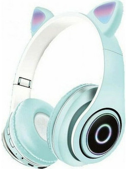 Cat P39M Ασύρματα Bluetooth Ακουστικά On Ear Γαλάζια