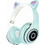 Cat P39M Ασύρματα Bluetooth Ακουστικά On Ear Γαλάζια