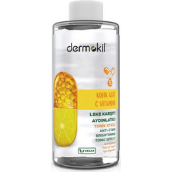 Dermokil Kojic Acid & Vitamin C Ενυδατική Λοσιόν Τόνωσης Προσώπου για Ακμή 200ml