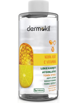 Dermokil Kojic Acid & Vitamin C Ενυδατική Λοσιόν Τόνωσης Προσώπου για Ακμή 200ml