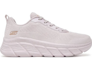 Skechers Engineered Knit Fashion Γυναικεία Sneakers Ροζ 117385-LIL