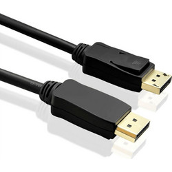 Secomp Καλώδιο DisplayPort 1.2 to DisplayPort Male 2m Black S3686-10
