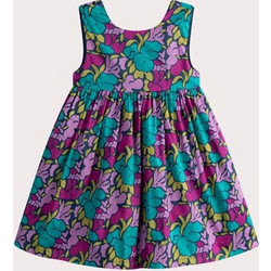 Dpam Παιδικό Φόρεμα Floral Πετρόλ Μωβ 25S901R1ROB