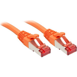 Lindy S/FTP Cat.6 Καλώδιο Δικτύου Ethernet 7.5m Orange 47812