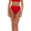 Bluepoint Solids Ψηλόμεσο Bikini Slip Κόκκινο 25065089-07