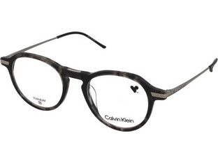 Calvin Klein CK23532T 025 Ανδρικός Σκελετός Γυαλιών Οράσεως Κοκάλινος Μεταλλικός Μαύρος