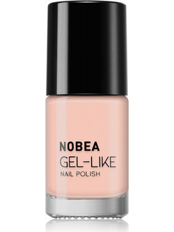 Nobea Day-to-Day Gel-like N72 Nude Beige Gloss Βερνίκι Νυχιών 6ml