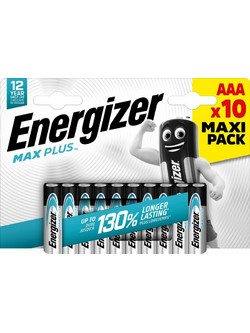 Energizer Max Plus AAA 10τμχ